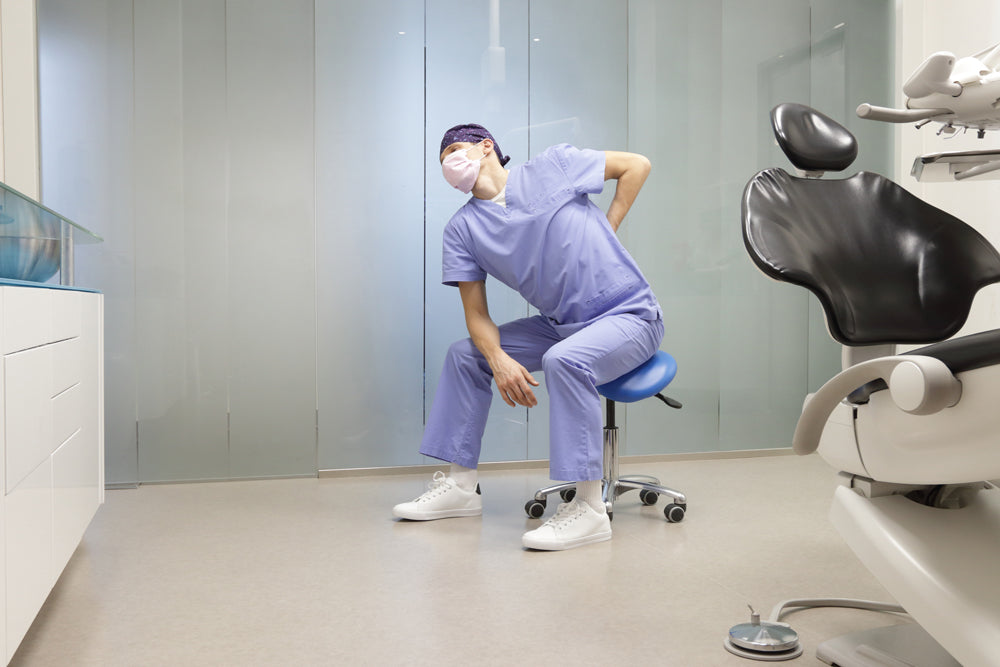 Musculoskeletal disorders, dentist, hygienist, dental assistant, medical, neck pain, back pain, shoulder pain